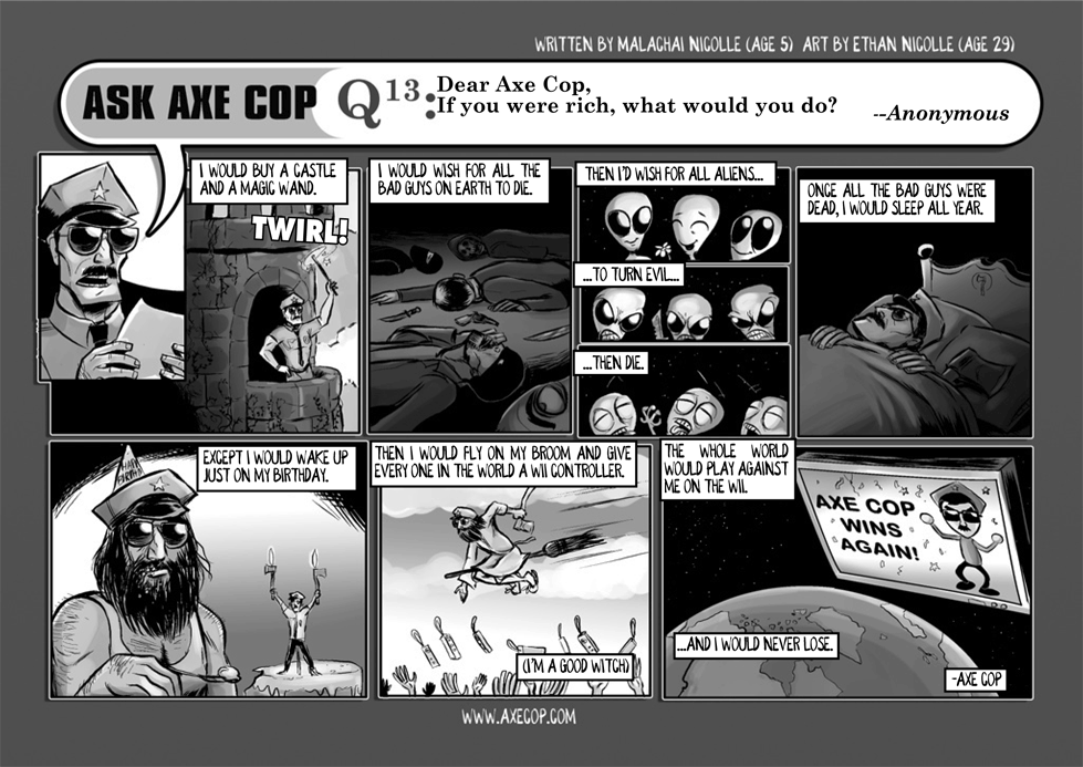 Ask Axe Cop #13