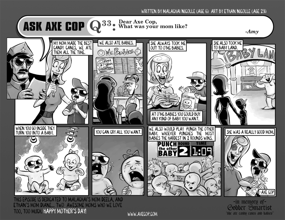 Ask Axe Cop #33