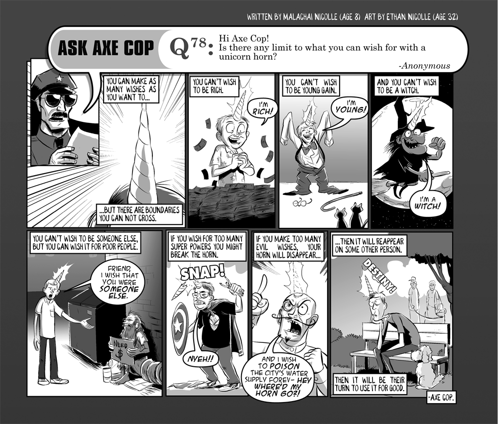 Ask Axe Cop #78
