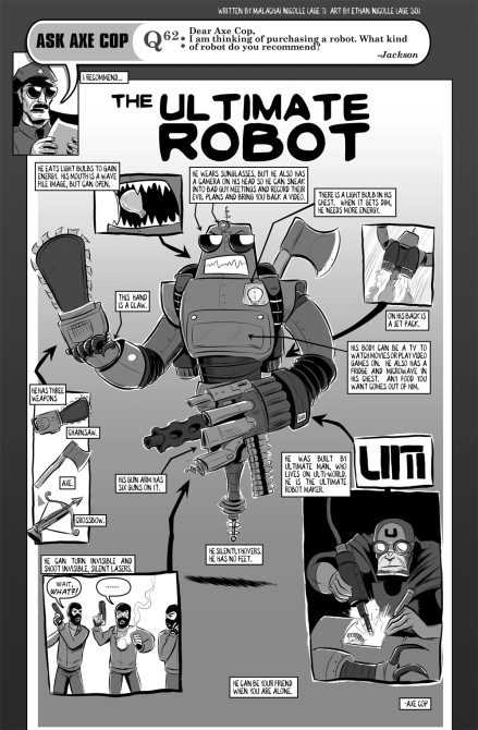 axe cop fourth of july
