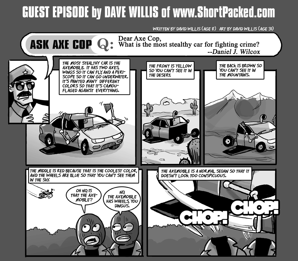 Axe Cop Guest Episode #1