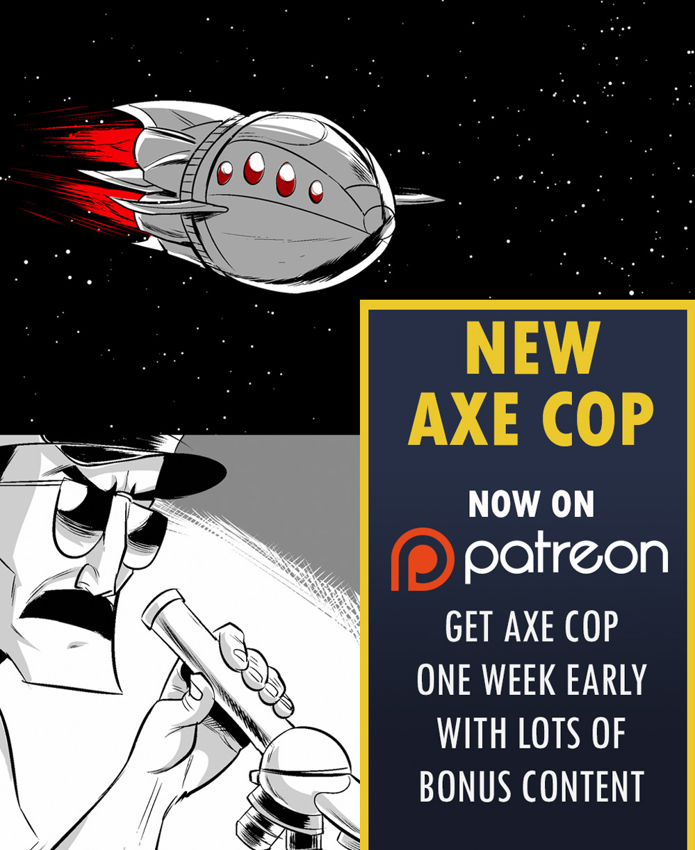 Read Axe Cop Before Your Friends!